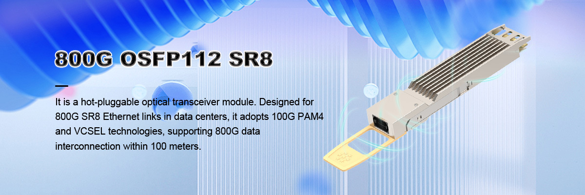 800G OSFP112 SR8
